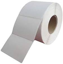 Etiqueta 100x100 blanco mate