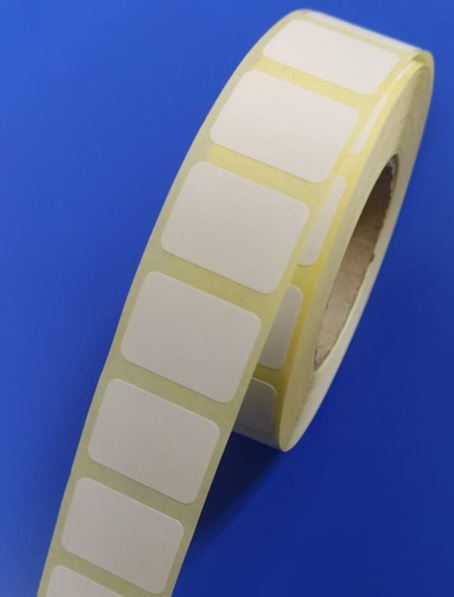 Etiqueta 20x15 Vellum blanco