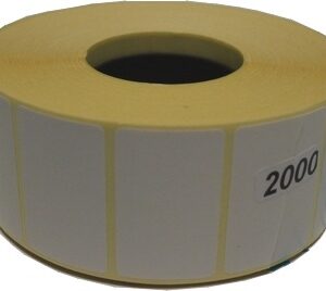 Etiqueta 40x25 blanco