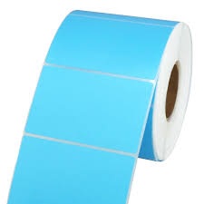 Etiqueta 70x35 Vellum azul