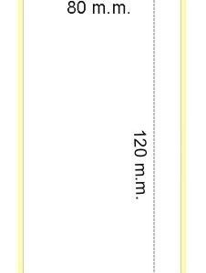 Etiqueta 80x120 Térmico ECO