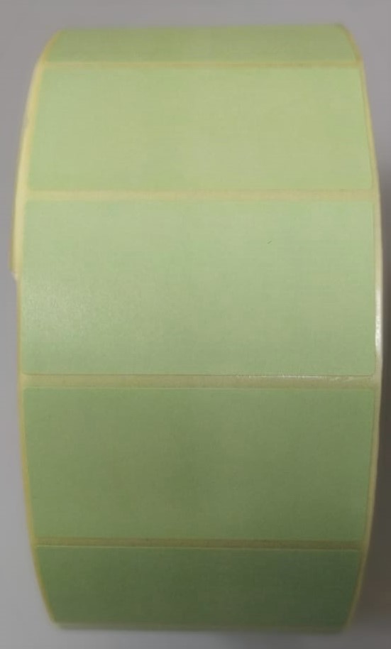 Etiqueta 80x40 Verde