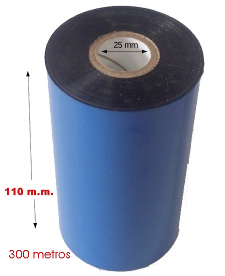 Ribbon 110x300 Cera Alta Calidad WAX (V364500)